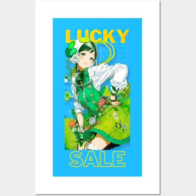 Lucky Sale Wall Art by Robbot17
